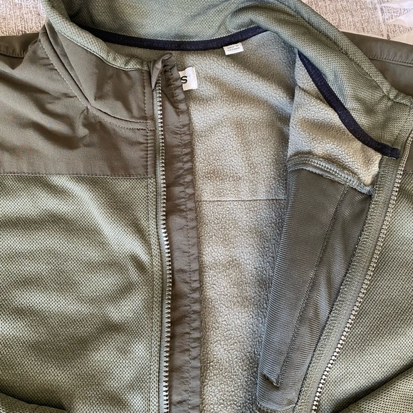 Orvis men’s jacket, light green w/ hunter green accents, XL coat - Picture 4 of 8